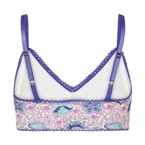 SOLD.   Spell Lilac poinciana bralette sz l - Picture 4 of 10